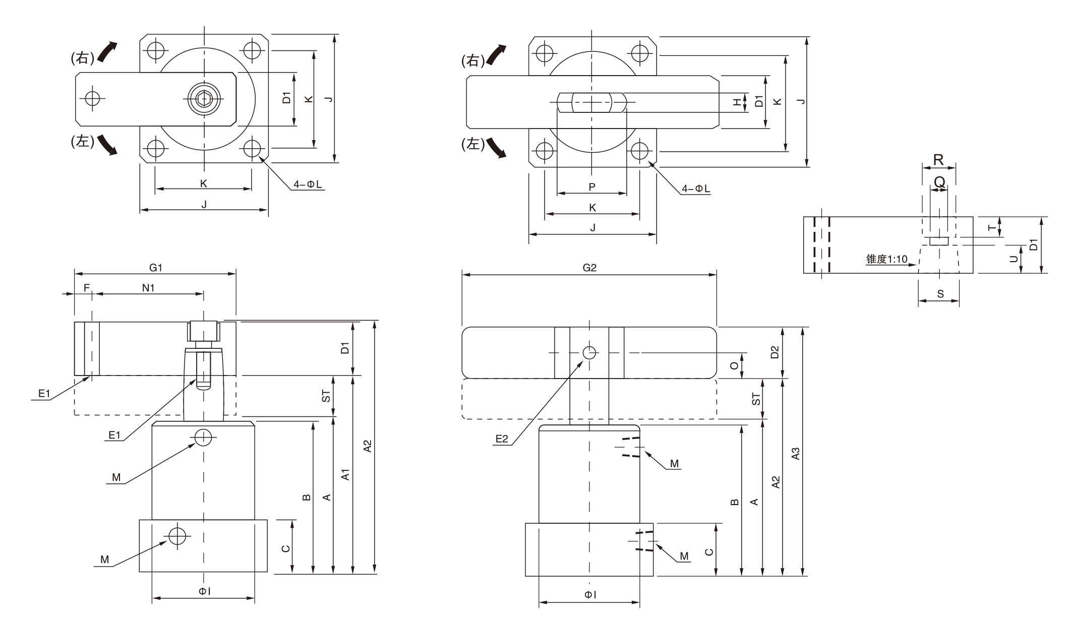 SRC外(wài)形尺寸圖